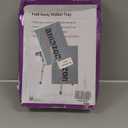 Walker Tray with Two Cup Holder - Folding Rollator Desk Lap Board Eating Aid for Nursing Patient, 11"W x 16"L