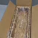 Dreamkey Nesting Wicker Storage Baskets for Organizing with Handles - Small HandWoven Water Hyacinth Toilet Paper Basket for Back of Toilet Tank Top - Storage Baskets for Countertop Organizer, 2 Pack