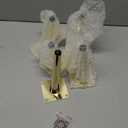 Seimneire 4pcs 12 Inch Furniture Legs, Oblique Conical Metal Legs Luxury Gold Mid-Century Style Furniture Feet for Sofa Cabinet Table Chair Cupboard Couch Ottoman Home DIY Projects