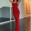 Womens Summer Backless Bodycon Dress, Medium 