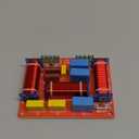 3 Way Crossover, 400W Adjustable 4-8 Ohm 3 Way One High & Two Low Frequency Divider, HiFi Speaker Crossover