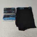 Levi's Mens Boxer Briefs Breathable Stretch Underwear 4 Pack (2X, Blue Hib)
