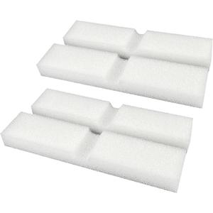 4 Pcs Foam Filter Pads for Fluval Fx4 FX5 FX6 Canister Filter Aquarium Bio Sponge Replacement