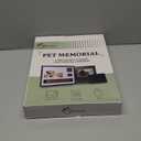 Dog Memorial Frame Shadow Box | Meaningful Pet Memorial Gifts for Dogs | Dog Bereavement Gifts with Unique Tag Slider, Fits All Collars & Hidden Compartment | Black 11x14 in