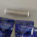 Cobbe 4 Pack Replacement Filters for Handheld Shower Head - 2.0 Carbon Shower Head Filter System - Removes Over 99% Chlorine - Reduces Dry Itchy Skin from Hard Water