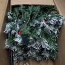 7.5 FT Artificial Christmas Tree Hinged