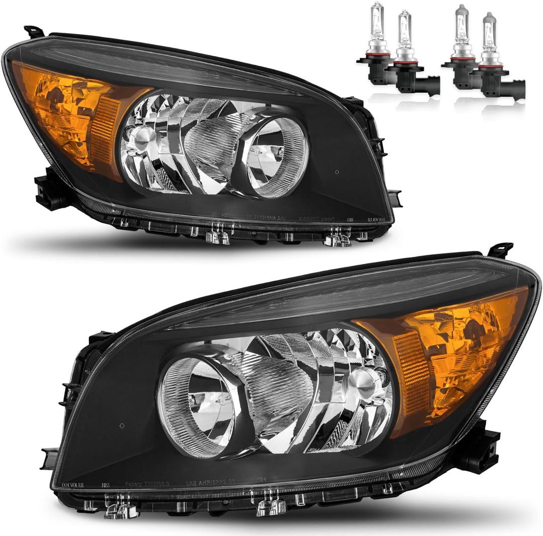 Headlights Assembly for 2006 2007 2008 Toyota RAV4