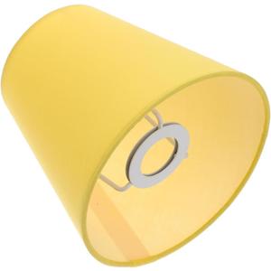 NUOBESTY Yellow Fabric Lamp Shade Decorative Light Cover for Home Ceiling Light Décoration