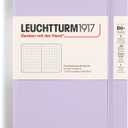 LEUCHTTURM1917 - Notebook Hardcover Paperback B6+ - 219 Numbered Pages for Writing and Journaling (Lilac, Dotted)