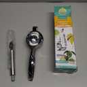 Lemon Squeezer, Lemon Squeezer Juicer, Citrus Juicer Handheld, Metal Lemon Hand Press, Lime Squeezer Bar Tool, Manual Citrus Press w/Stainless Steel Zester