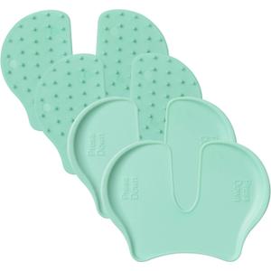 4PCS Shot Pain Reducer, Shot Pain Reducer Reusable Plastic Immunization Shooting Assist Blocks for Kids and Adults (Green)