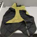 Dog Winter Coat, Warm Puffer Jacket with Fur-Safe Buckle & Leash Hole for Cold Weather, Water-Repellent Snow Vest, Breathable Thermal Apparel for Hiking & Active Dogs (Green, X-Large)