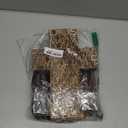 12 Inch 6 Pack Rustic Wood Crosses María Torched Wooden Tabletop Cross Rustic Standing Cross for Religious Church Décor Prayer Gifts