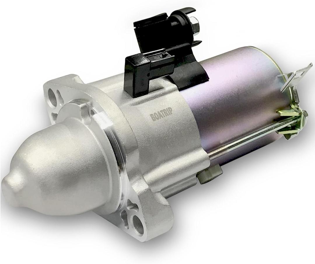 10914 New Starter Motor Replacement for 2013-2017 Honda Accord 2.4L EX LX Sport, 2015 2016 CRV 2.4L, 2016-2019 Civic 2.0L L4 Engine Automatic Transmission OE#: 31200-5A2-A51 SM74009 SM74027