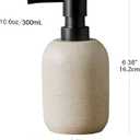 GalDal Soap Dispenser Beige,Hand Soap Lotion Dispenser for Bathroom Countertop,Soap Dispenser for Kitchen.