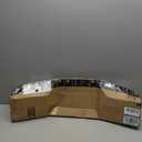 KESPEN Window Film One Way Daytime Privacy Static Cling Sun Blocking Anti UV Reflective Window Tint for Home and Office, Silver, 29.5 Inch X 13.1 Feet