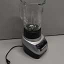 BLACK+DECKER PowerCrush Multi-Function Blender with 6-Cup Glass Jar, 4 Speed Settings, Silver