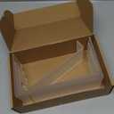 Acrylic Risers 8 Pcs  Clear Rectangular Display for Perfume Organizer, Figures, Jewelry, Dessert Table & Cupcake, 4 Sizes (7", 8", 9")