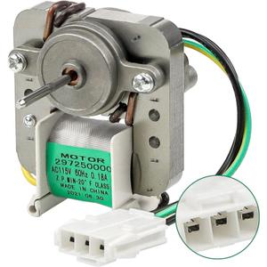 Upgraded 297309000 297250000 Refrigerators Evaporator Fan Motor - Compatible with Frigi-daire Elec.trolux Cro-sley Refrigerator Replaces 297309000 AP4368950 216934100 216914200 by AMI PARTS