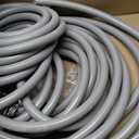 Liquid-Tight Conduit 100 ft and 8 Pieces of Connector Kit,Electrical Conduit 3/4 100ft UL Certification,Flexible Conduit with 5 Straight and 5 90-Degree Conduit Connector Fittings