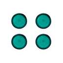 Locator Original Genuine Replacement Male Inserts Caps, Extended Range, Green 3-4 lbs (4 Pack)