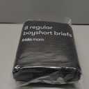 Frida Mom Postpartum Underwear, Disposable Boyshort Panties, Seamless, Stretch Support, New Mom Essentials (One Size, Black)