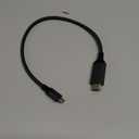 Short USB C to HDMI Cable 1FT, [4K@60Hz] USBC to HDMI Cable Type C to HDMI Cord Compatible with Thunderbolt 3/4/5, iPhone 17/16/15 Series/MacBook Pro Air/Mac mini 2024/iPad Pro/Pixel/Galaxy S25