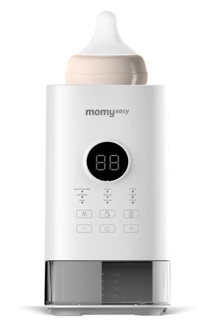 MOMYEASY Bottle Warmer, Fast Baby Bottle Warmer for Breastmilk & Formula, Milk Warmer with Accurate Display Timer, Thaw, Temperature Control 24H Keep Warm and Auto Shutoff 