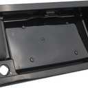 APPERFiT Rear Door Handle (Metal) & License Plate Bracket for Back Cargo Door Compatible with 1992-2007 Ford E150 E250 E350 E450 Econoline E-Series Van Replaces 6C2Z-15434A20-AA