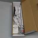 Remote Control Under Cabinet Led Light Plug in, Dimmable Daylight White 4500K, 6 Pack 12 inch Linkable Under Counter Lights for Kitchen Upgrade ETL Listed Plug 24V, UNO-LK 4500K