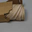 SHACOS Round Braided Placemats Set of 4 Round Table Mats for Dining Tables 15 inch Washable Kitchen Table Place Mats Indoor (Beige, 4)