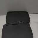 Vanpopubs 2 Pack 2.7 Gal Bathroom Trash Can with Lid, Automatic Trash Can Small Smart Garbage Can Touchless, Slim Motion Sensor Waterproof Plastic Trash Bins for Bedroom Office Kitchen Toilet Black