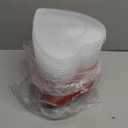 24 Pcs 17 Oz Valentine's Day Heart Shaped Container Plastic Seasoning Containers Box Food Storage Containers with Clear Transparent Lids Reusable Dessert Box for Valentine Fruit Vegetable (Red)