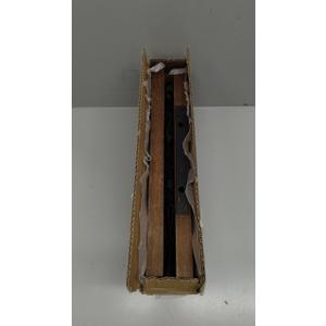 Floating Bookshelves for Wall, Rustic Wood Hanging Wall Bookshelf, Upside Down Book Shelf and Wall Mounted Bookshelves for Home Decor in Bedroom, Living Room, Carbonized, 2 Pack (16.5 in, Brown)