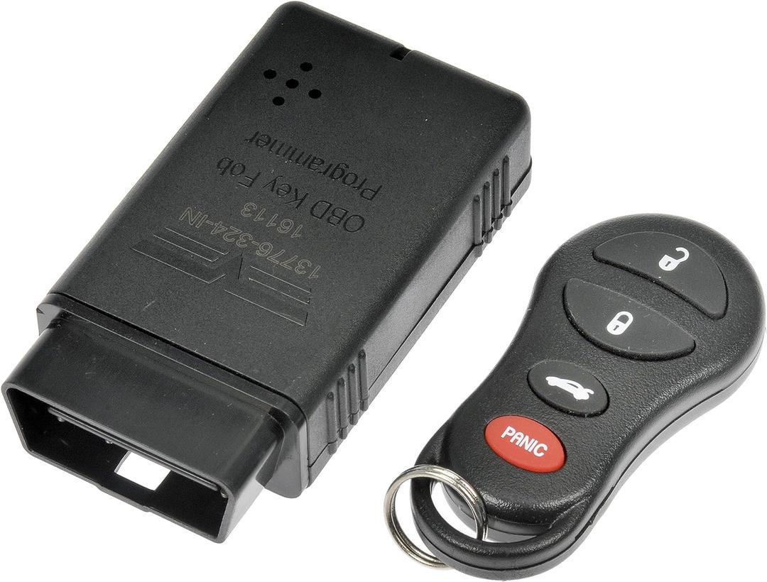 Dorman 13776 Keyless Entry Remote 4 Button Compatible with Select Chrysler / Dodge / Jeep Models (OE FIX)