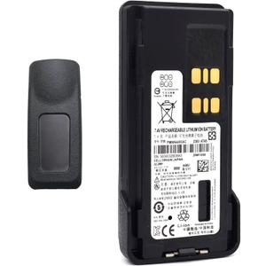 PMNN4409 PMNN4491 PMNN4493 PMNN4544 Battery for Motorola Radios XPR3300 XPR3300E XPR7550 XPR7550E XPR7350 XPR7380 XPR3500 XPR3500E Walkie Talkies Battery Li-ion 3000mAh