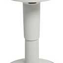 ECR4Kids Sitwell Wobble Stool with Cushion, Adjustable Height, Active Seating, Light Grey