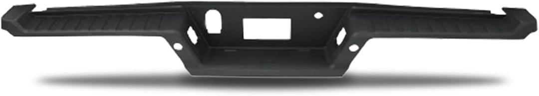 Rear Bumper Top Step Pad Cover Compatible with Ford F150 F-150 2021 2012 2023 with Trailer Tow Package & Park Assist Sensor Holes Black Color