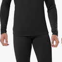 Mens Thermal Underwear Set with Lightweight Ultra Soft Fleece Lined,Long John Set, Skiing Base Layer (XL)