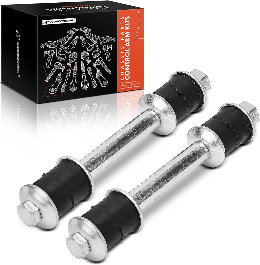 A-Premium 2 x Front Sway Bar Links Stabilizer Bar Links, Compatible with Toyota 4Runner 1984-1989, Pickup 1979-1995
