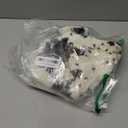 AISENO 3 Pack Cow Faux Fur Christmas Stockings Faux Fur- Hanging Ornaments Candy Gift Bags for Christmas Decorations 20 Inch