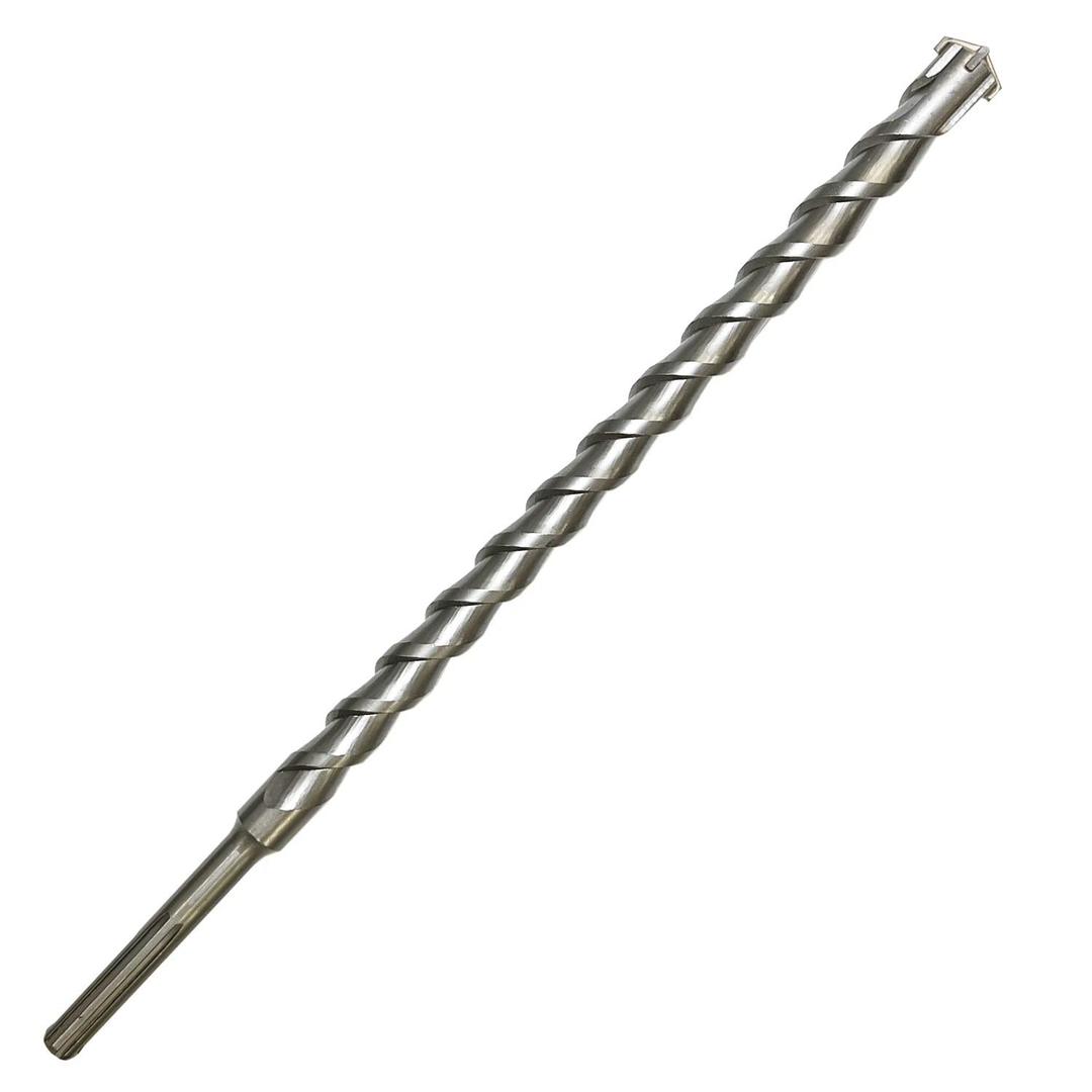1-1/4 Inch x 22 Inch SDS MAX Rotary Hammer Drill Bit – U-Flute - Masonry Drill Bits with Carbide Tipped for Brick, Stone, Concrete – SDS MAX Divers ONLY (1-1/4''x22'')