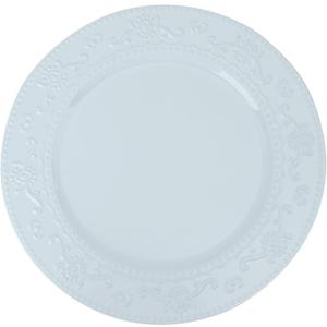 13-Inch Charger Plates, 6Pcs Dinner Plate Chargers Round Server Ware for Wedding, Party, Blue