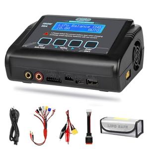 LiPo Battery Charger, 150W 10A RC Balance Fast Battery Charger Discharger for 1S-6S LiPo/Li-ion/Life/LiHV Battery 1-15S NiMH/NiCD PB Smart Batteries RC Car Drone
