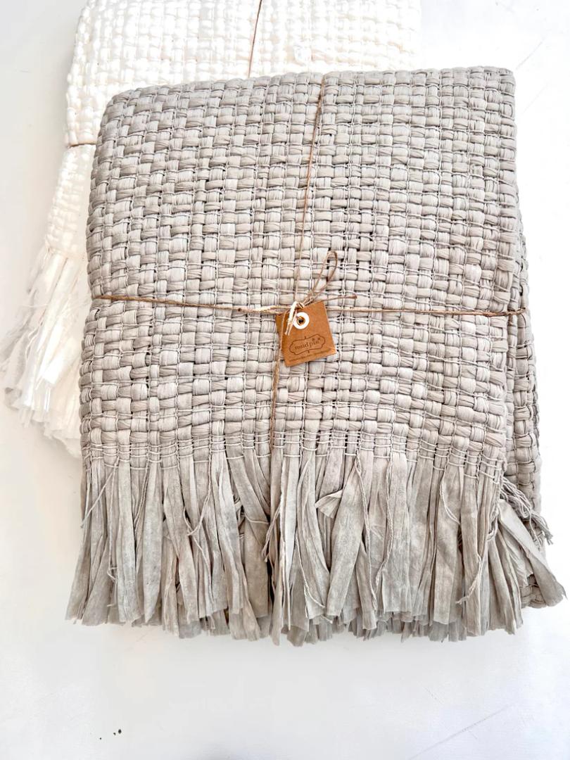 Mudpie Blanket Grey 66×52 inch
