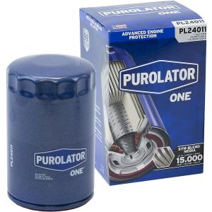 Purolator PL24011 PurolatorONE Advanced Engine Protection Spin On Oil Filter Compatible With Chevrolet K1500, K2500, S10, Blazer, C1500, Tahoe, Astro, Corvette, GMC K1500, Sonoma, Yukon and Jimmy
