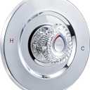 T470 Shower Trim Kit, Compatible with Moen Chateau Shower Trim Kit, for 1225 Trim Kit, Single-Handle Tub/Shower Trim, Includes Escutcheon, Tubes, Screws and Shower Handle (Chrome)