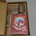 48 Sets Christmas Money Holder for Cash Money Card with Plastic Cover Christmas Tree Cash Holder (Cartoon Christmas)