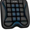 Airplane Seat Cushion, Inflatable Travel Cushion for Long Flights, Press-Type Portable Seat Pad with Built-in Pump, Comfortable Cushion for Air Travel, Car, Office Chair, Wheelchair