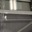 Vinyl Single Hung Sliding Window, 24" x 30" Household Window with Double-Pane Insulated Tempered Glass, White Energy-Efficient Soundproof Window for House, Mobile Home